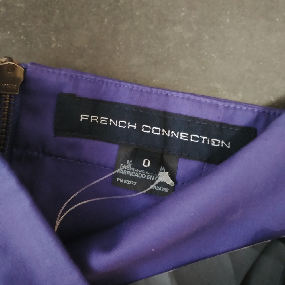 French Connection Purple Tube Dress